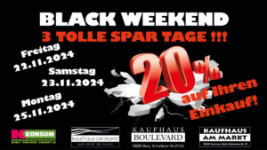 Black Weekend im November 2024